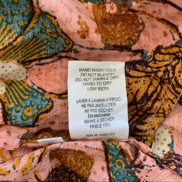NEW Ulla Johnson Devya Mini Dress (Sz 0) Puff Sleeve Ruffle Trim Blush Floral - Picture 14 of 14